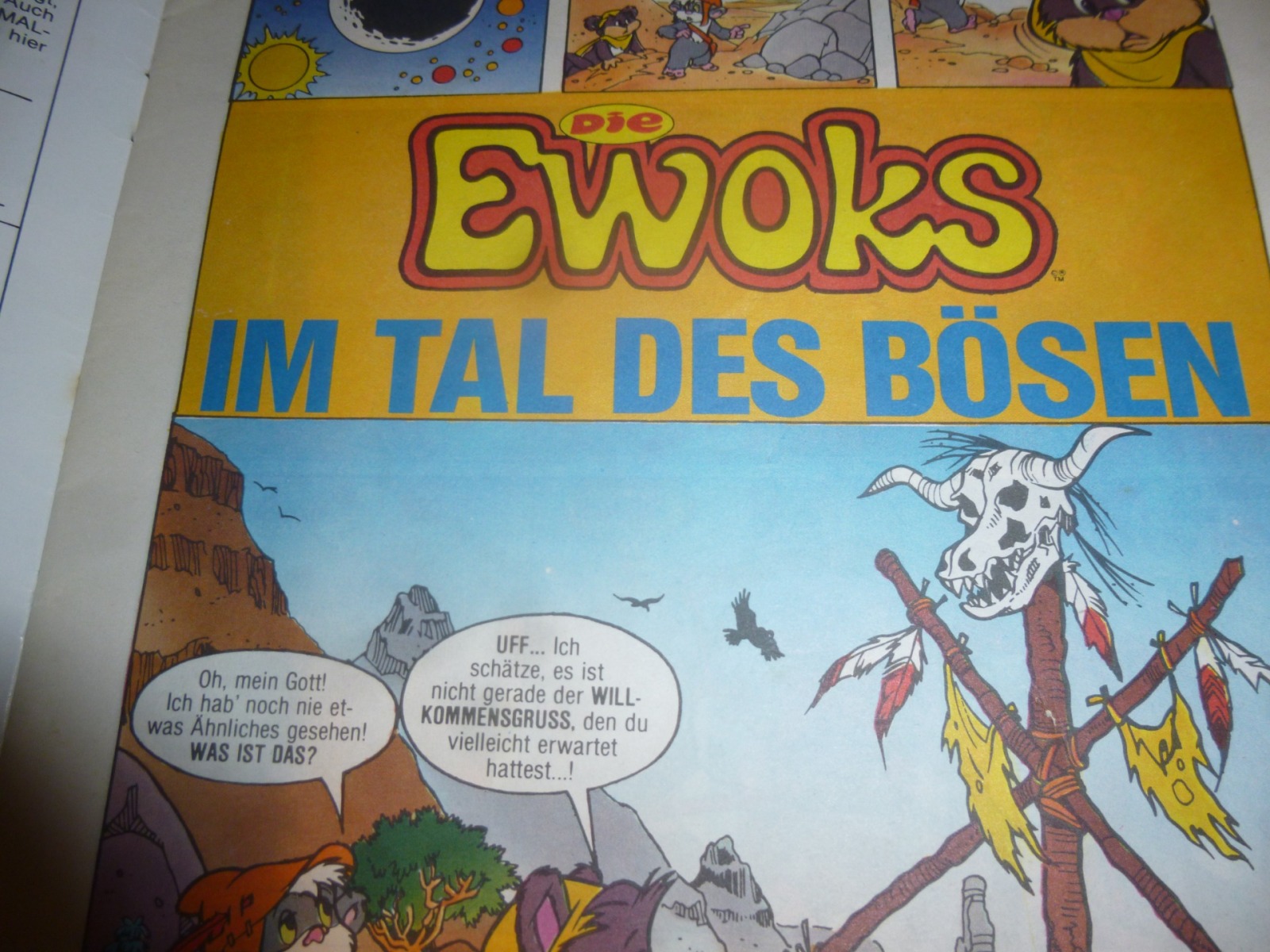 Die Ewoks - Comic-Magazin Nr. 1 - Tele Comic-Stars Interpart Gmbh &amp; CO. KG 2