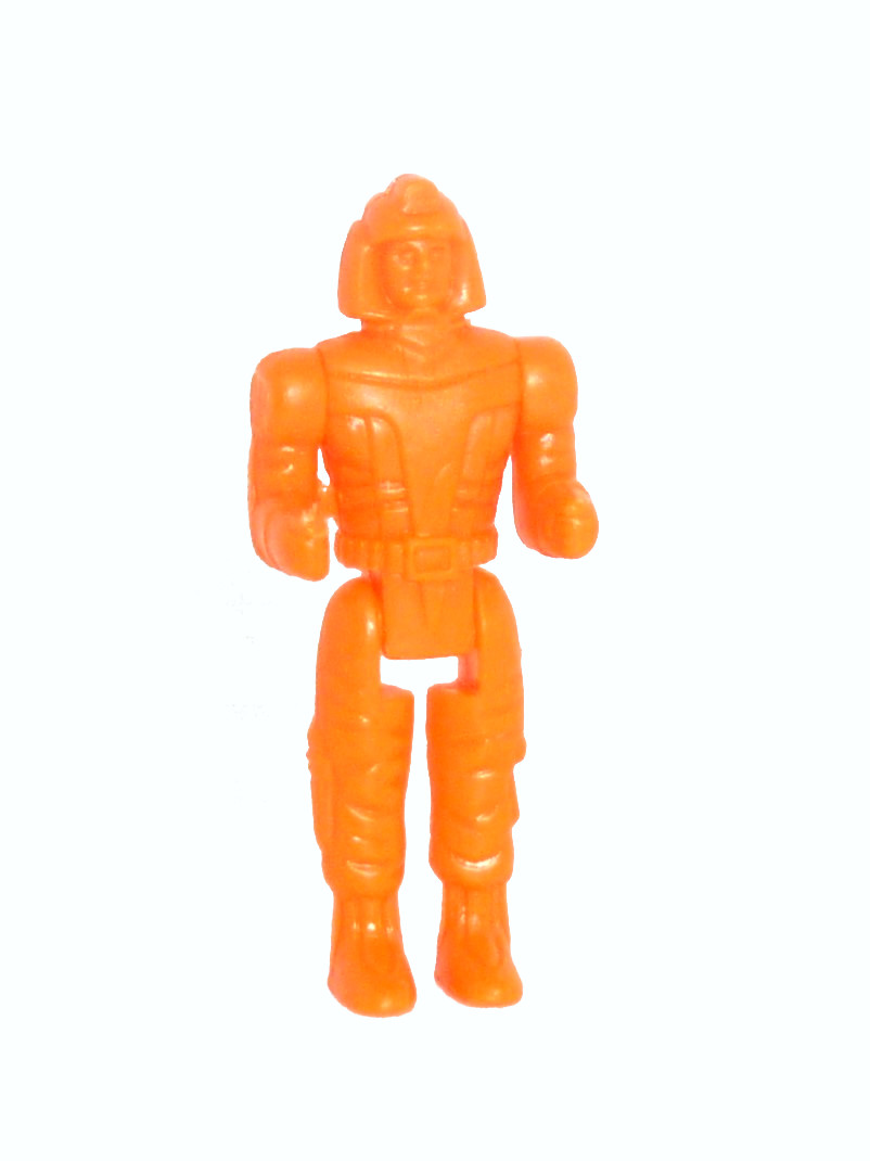 Orange pilot figure
