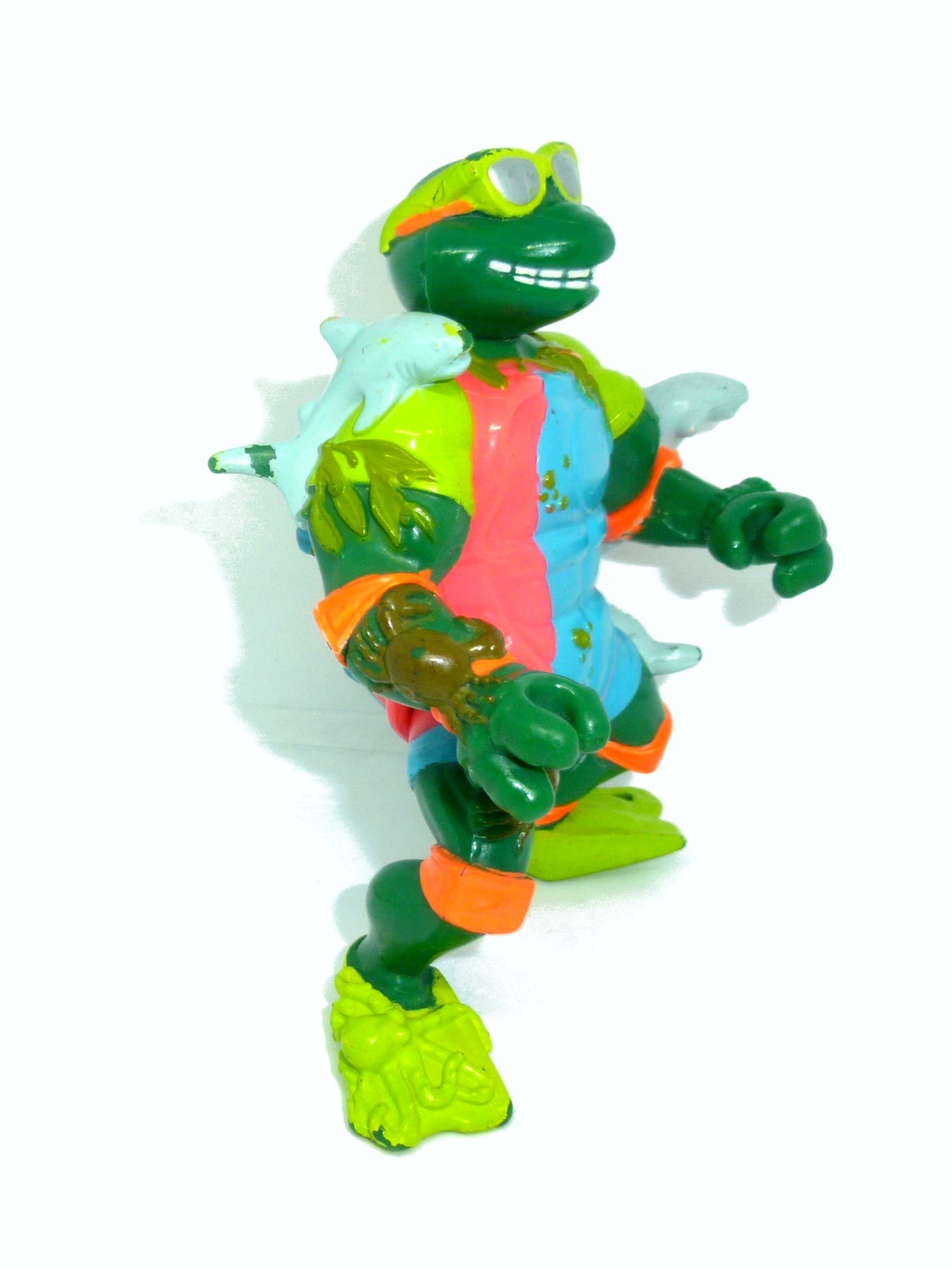 Mike, the Sewer Surfer - Michelangelo 1990 Mirage Studios / Playmates Toys 2