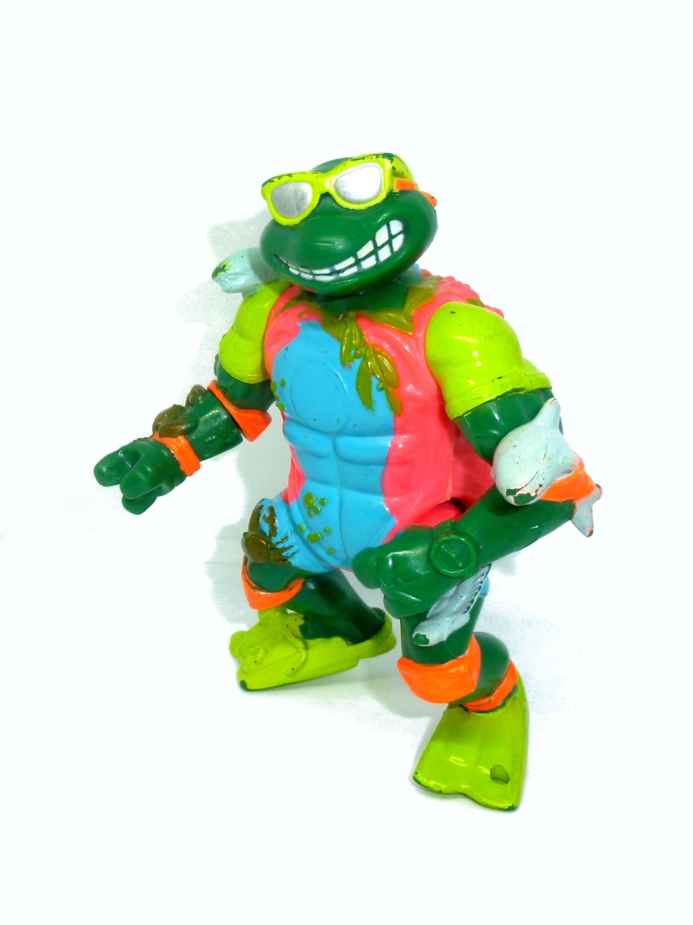 Mike the Sewer Surfer - Michelangelo 1990 Mirage Studios / Playmates Toys 3