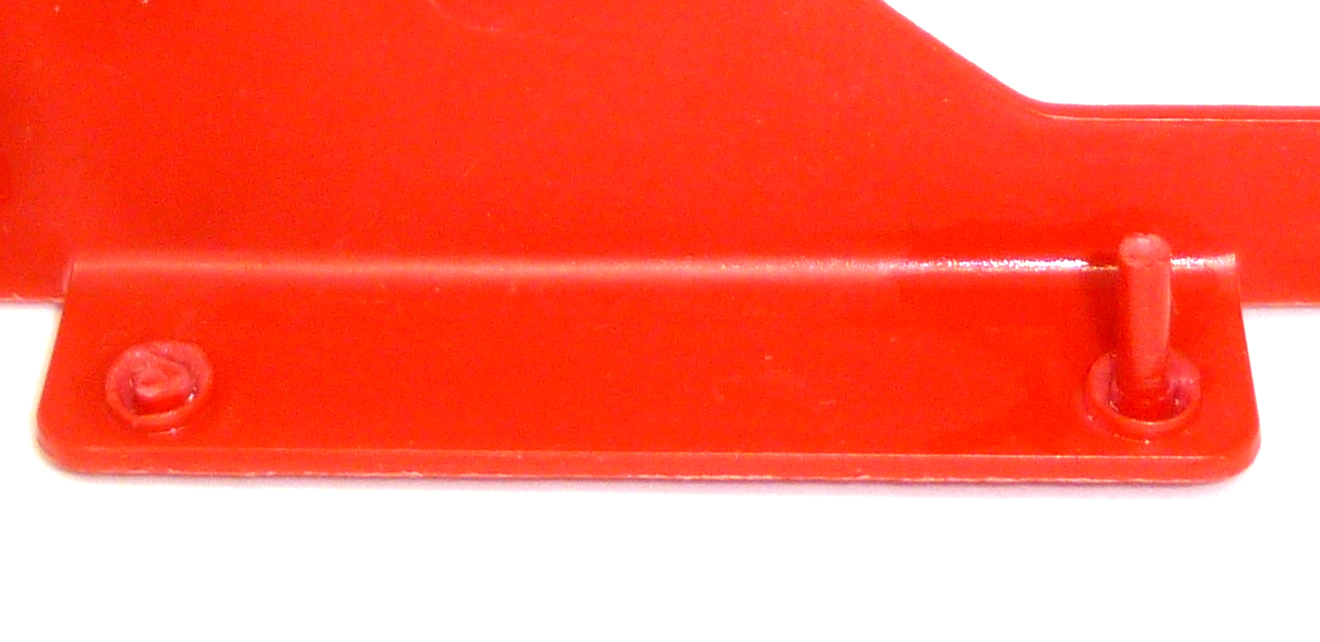 Talon Fighter red Roof - defective 1983 Monogram 4