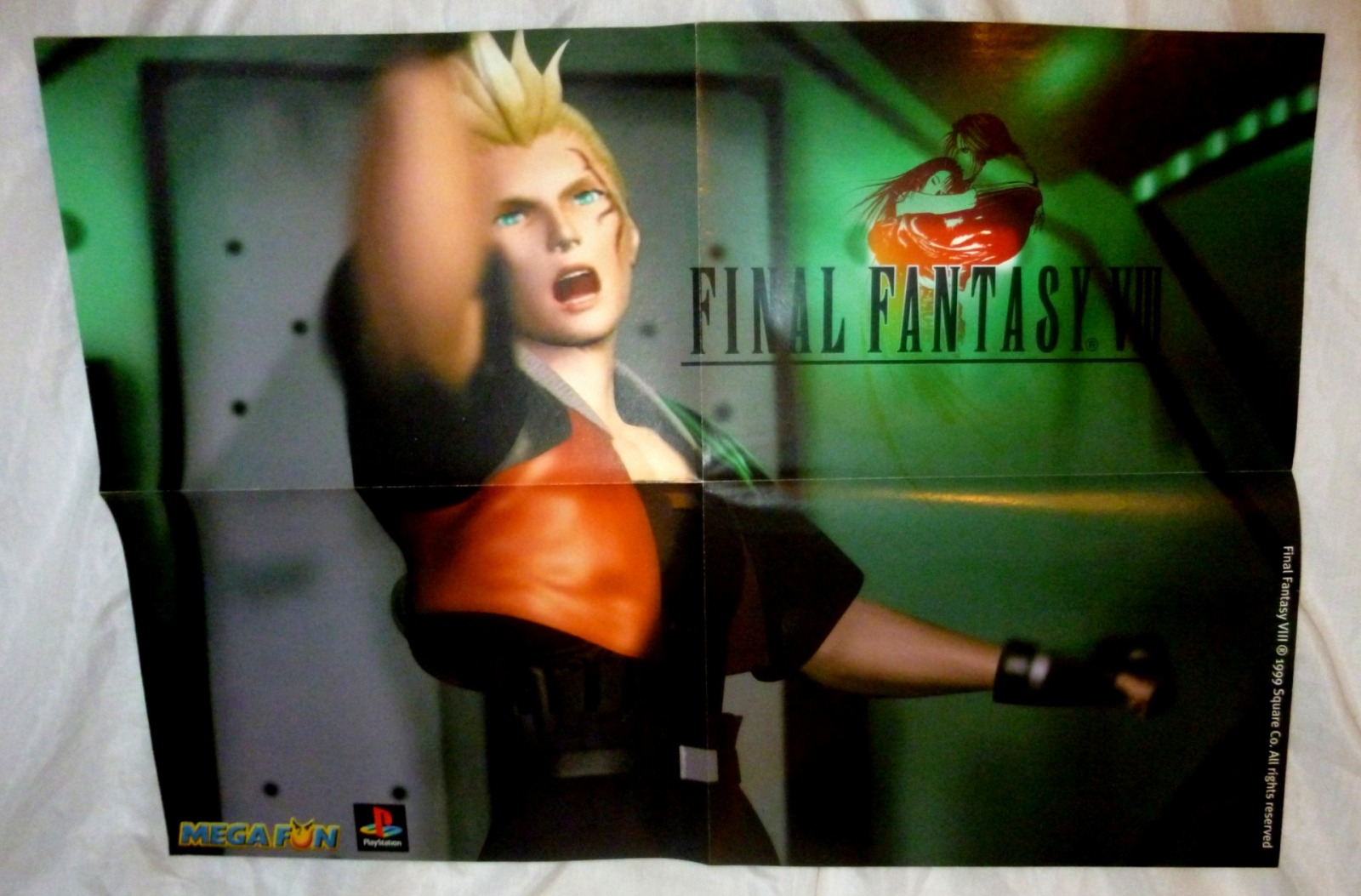 PSX Square Final Fantasy VIII / Ubi Soft Rayman 2 - Mega Fun - Poster