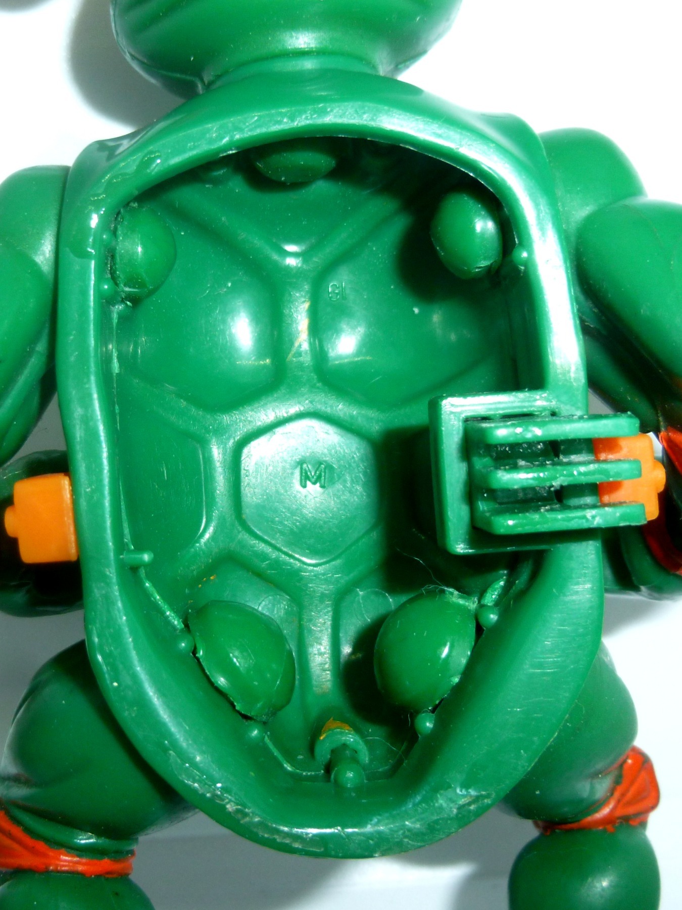 Michelangelo With Storage Shell 1990 Mirage Studios / Playmates Toys 4