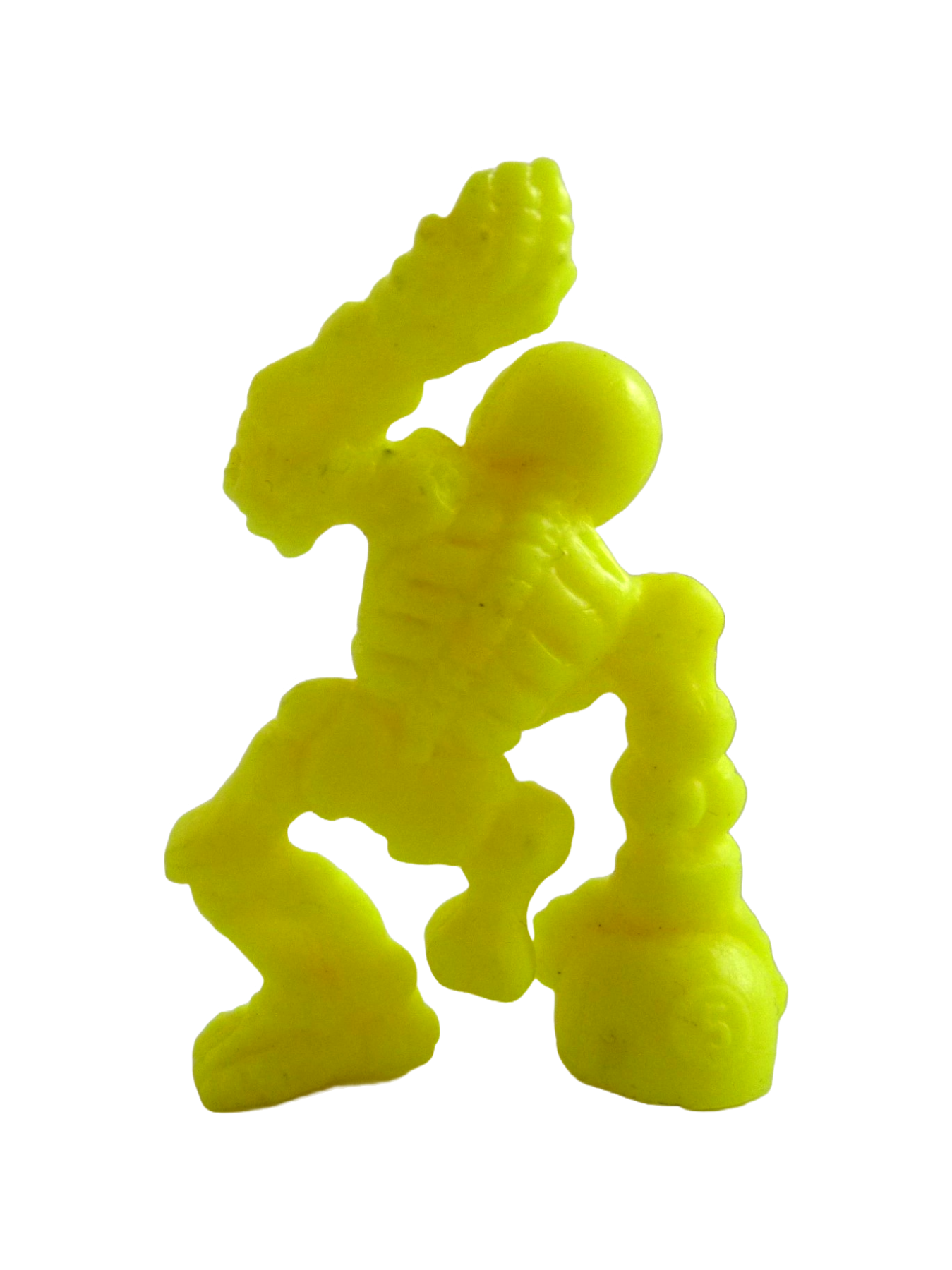 Skeleton neon yellow No. 47 2