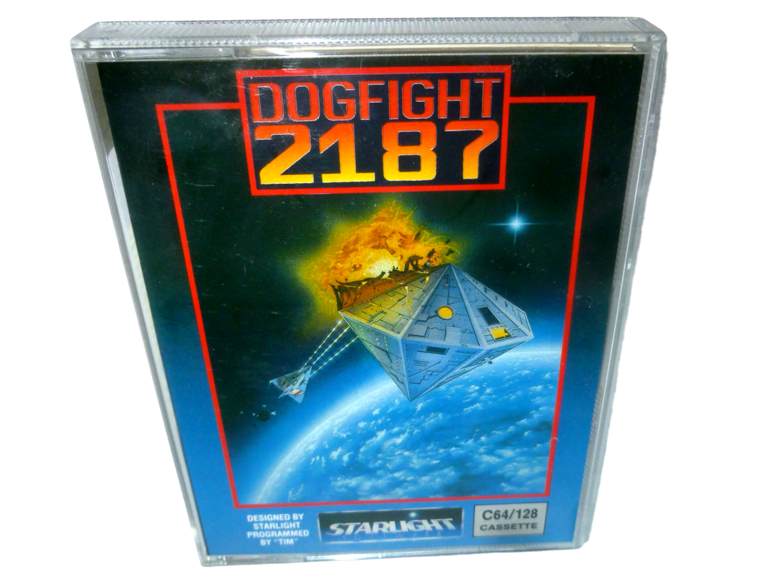 Dogfight 2187 - Kassette / Datasette Starlight / Ariolasoft 1987 5