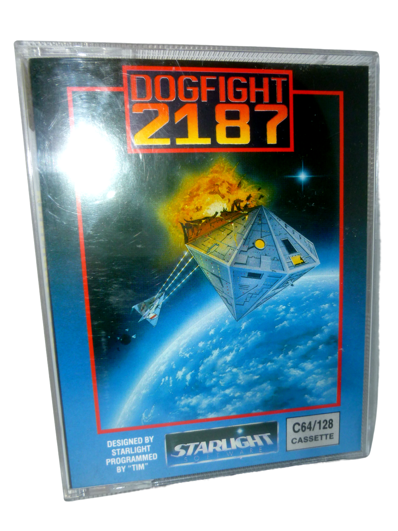 Dogfight 2187 - Kassette / Datasette Starlight / Ariolasoft 1987
