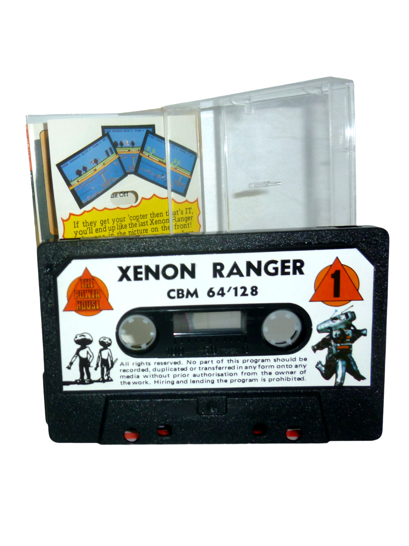 Xeno Ranger - Kassette / Datasette The Power House 2