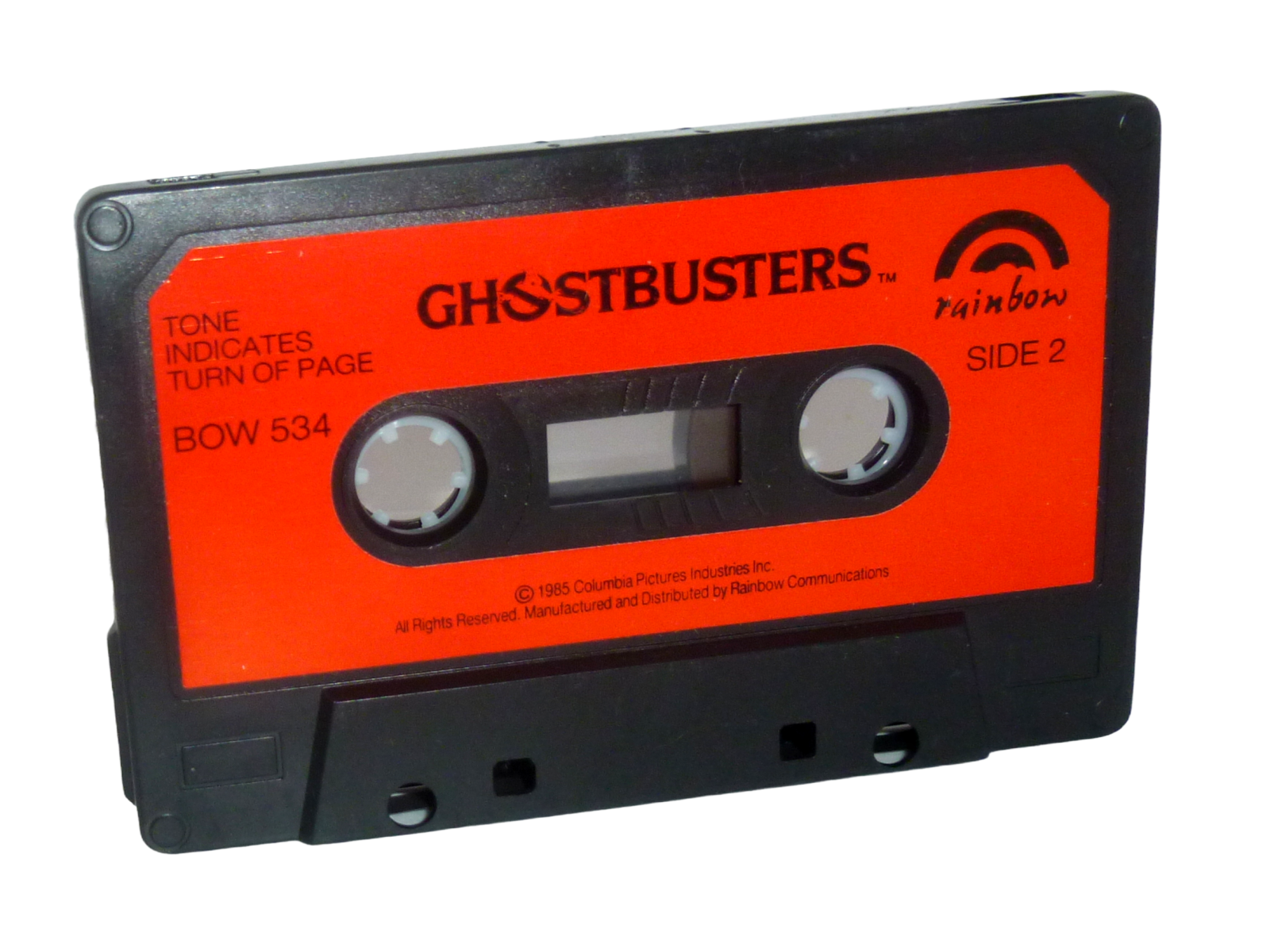 Ghostbusters English language radio play cassette without title rainbow 2