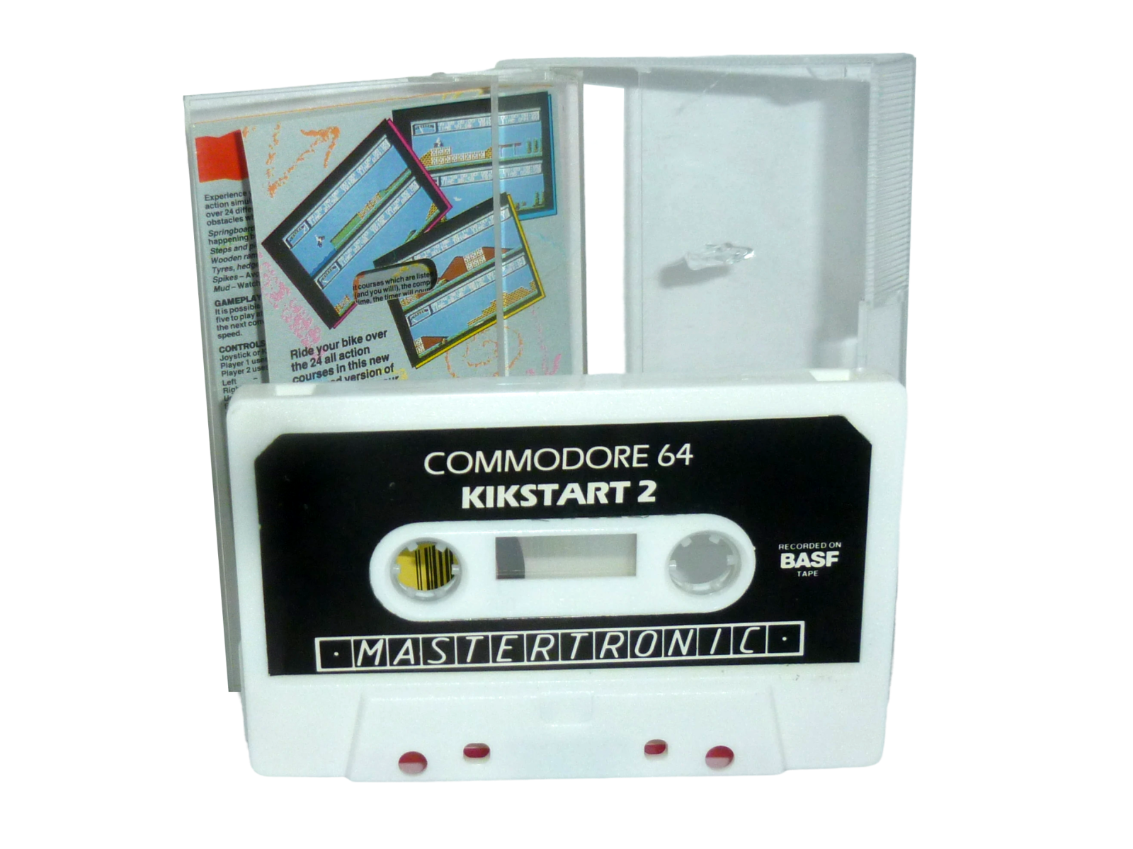 Kikstart 2 - Kassette / Datasette Mastertronic 1987 2