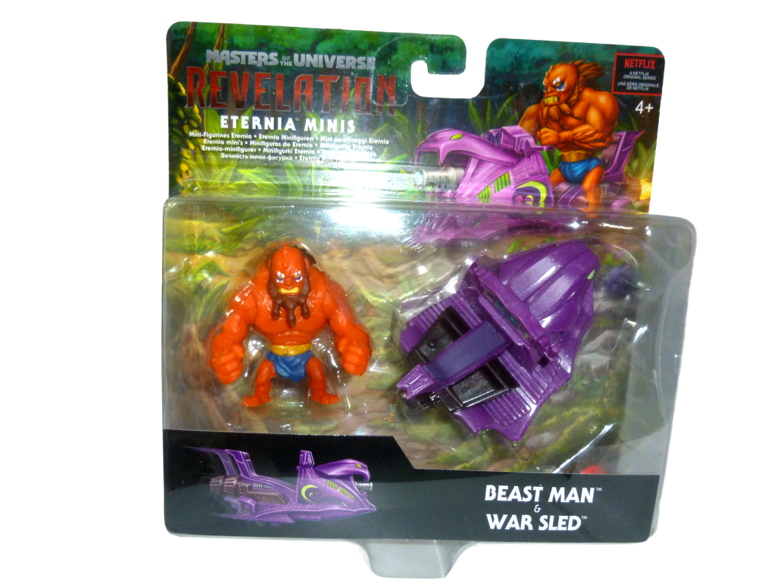 Beast Man &amp; War Sled Mattel 2021