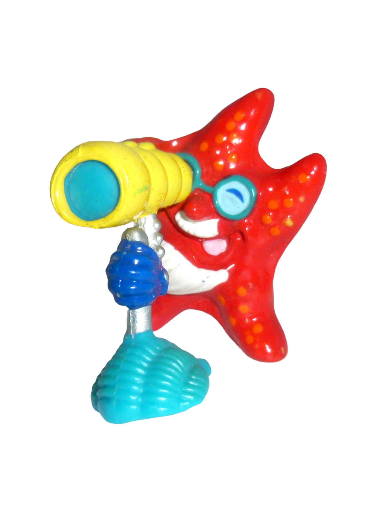 Starfish with binoculars figure