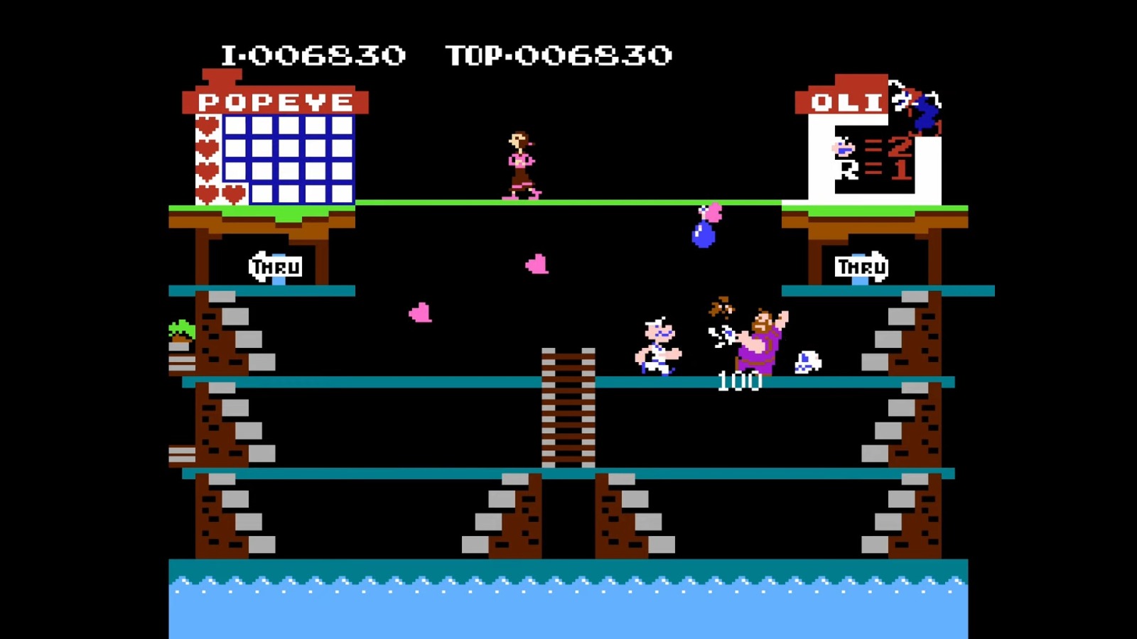 Nintendo NES - Popeye - Pal-B 3