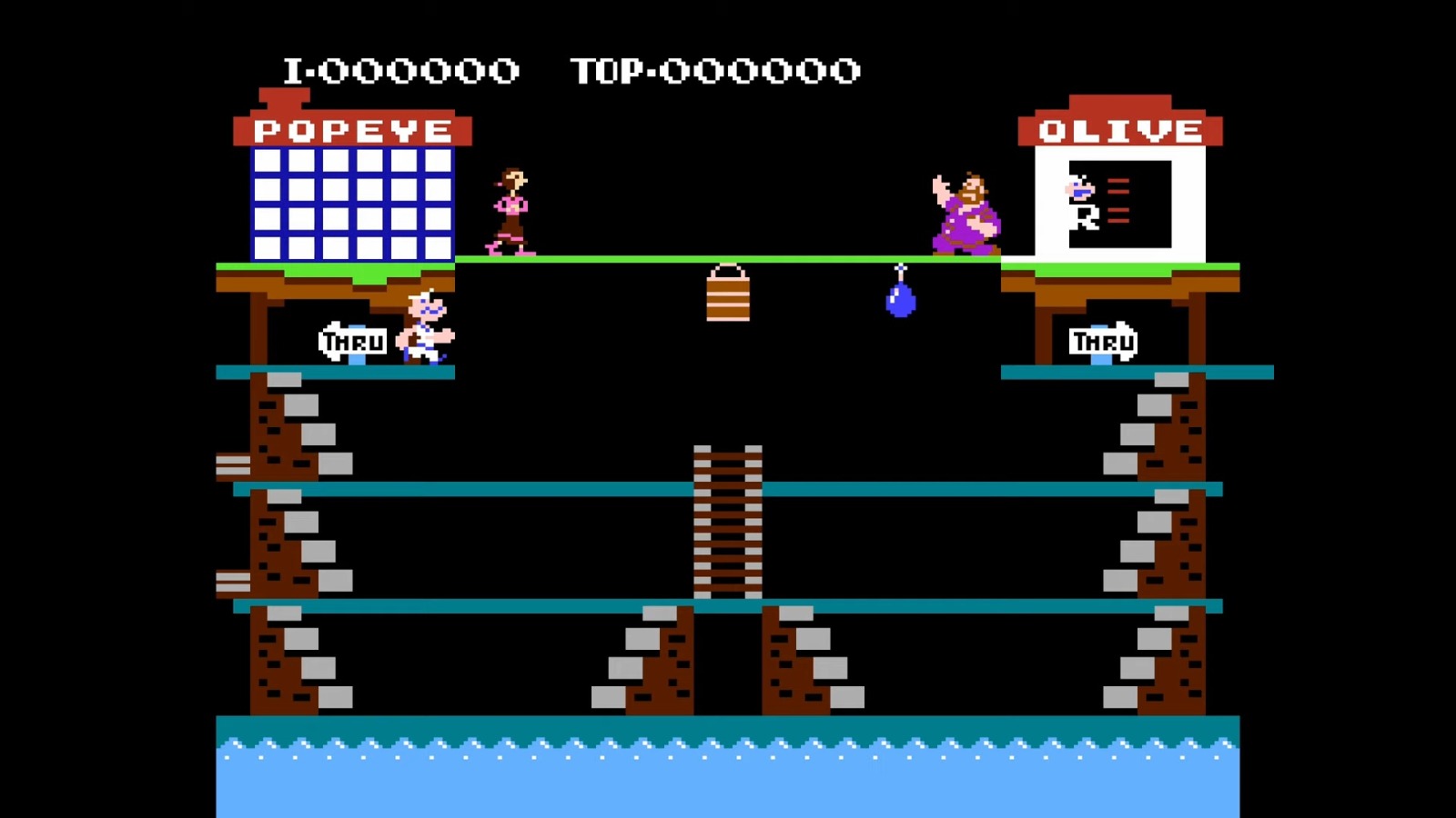 Nintendo NES - Popeye - Pal-B 2