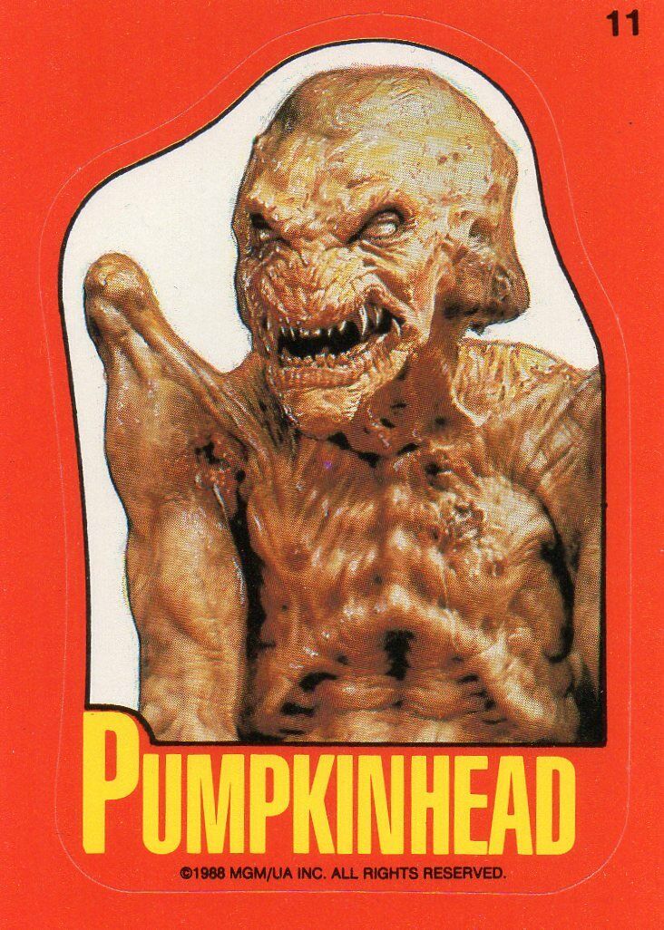 Pumpkinhead / Das Halloween Monster - Sticker
