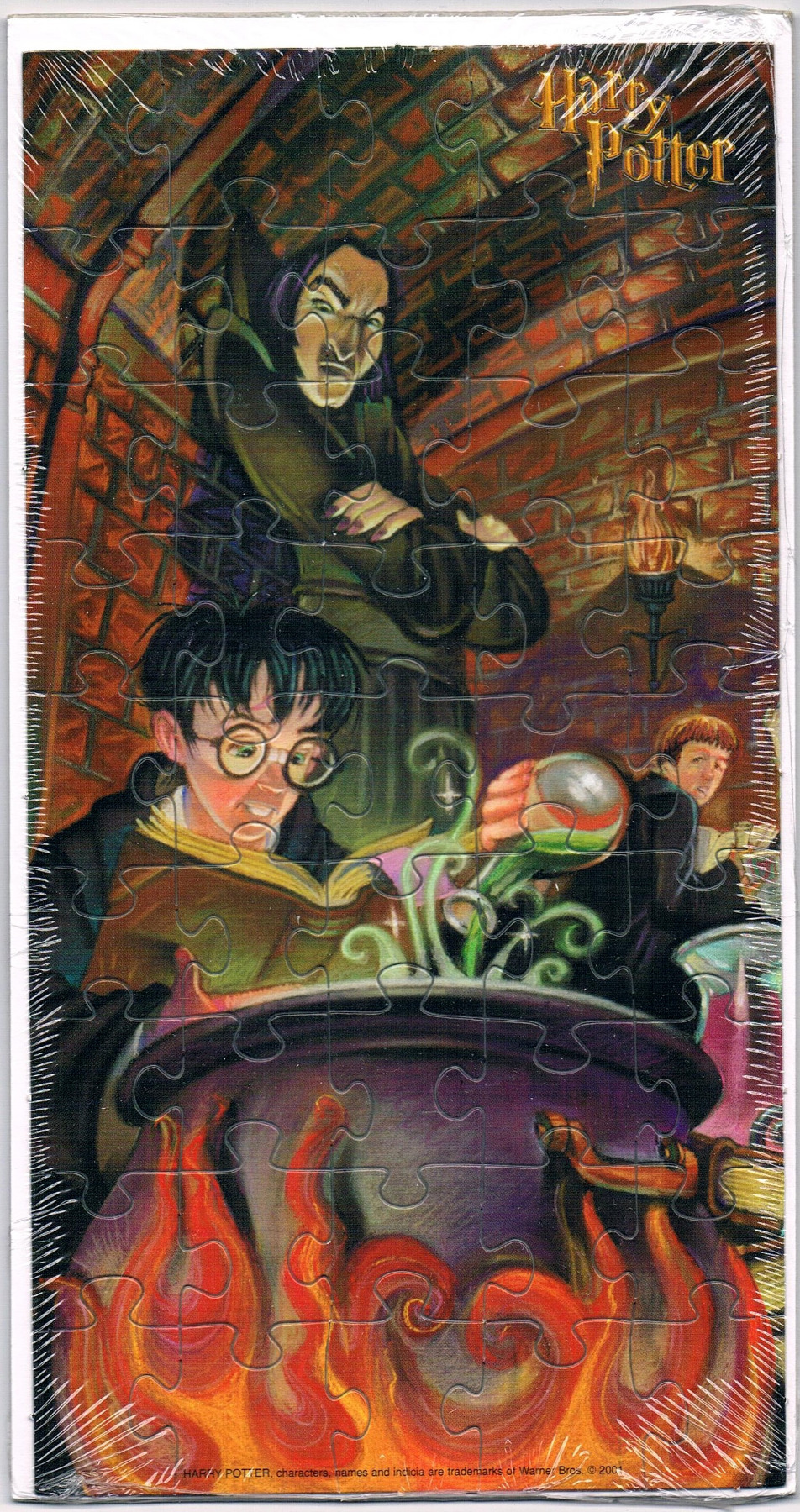 Harry Potter - obd Puzzle Card Warner Bros 2001