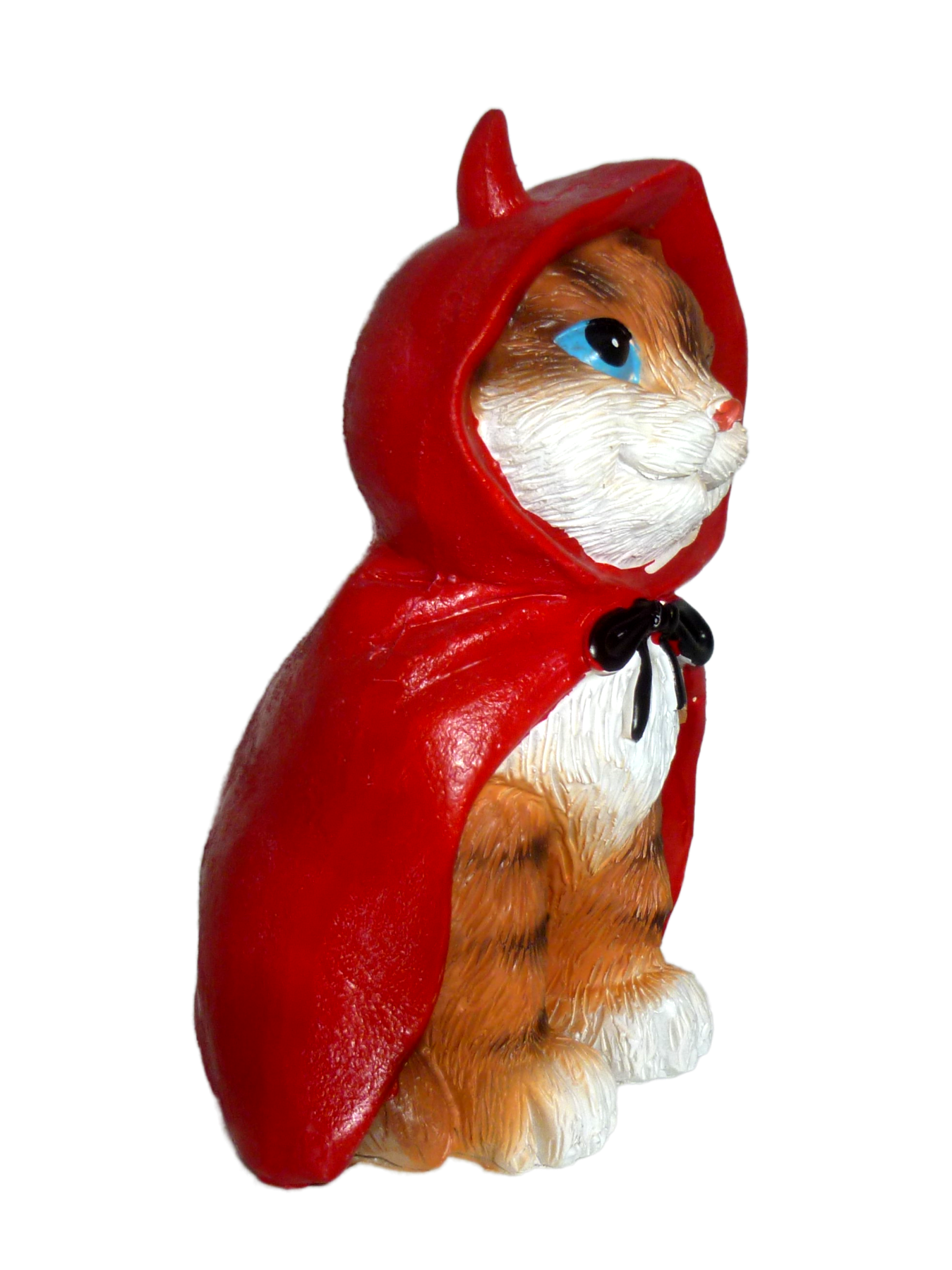 Katzen Teufel Rotkäppchen - Halloween Deko Figur 2