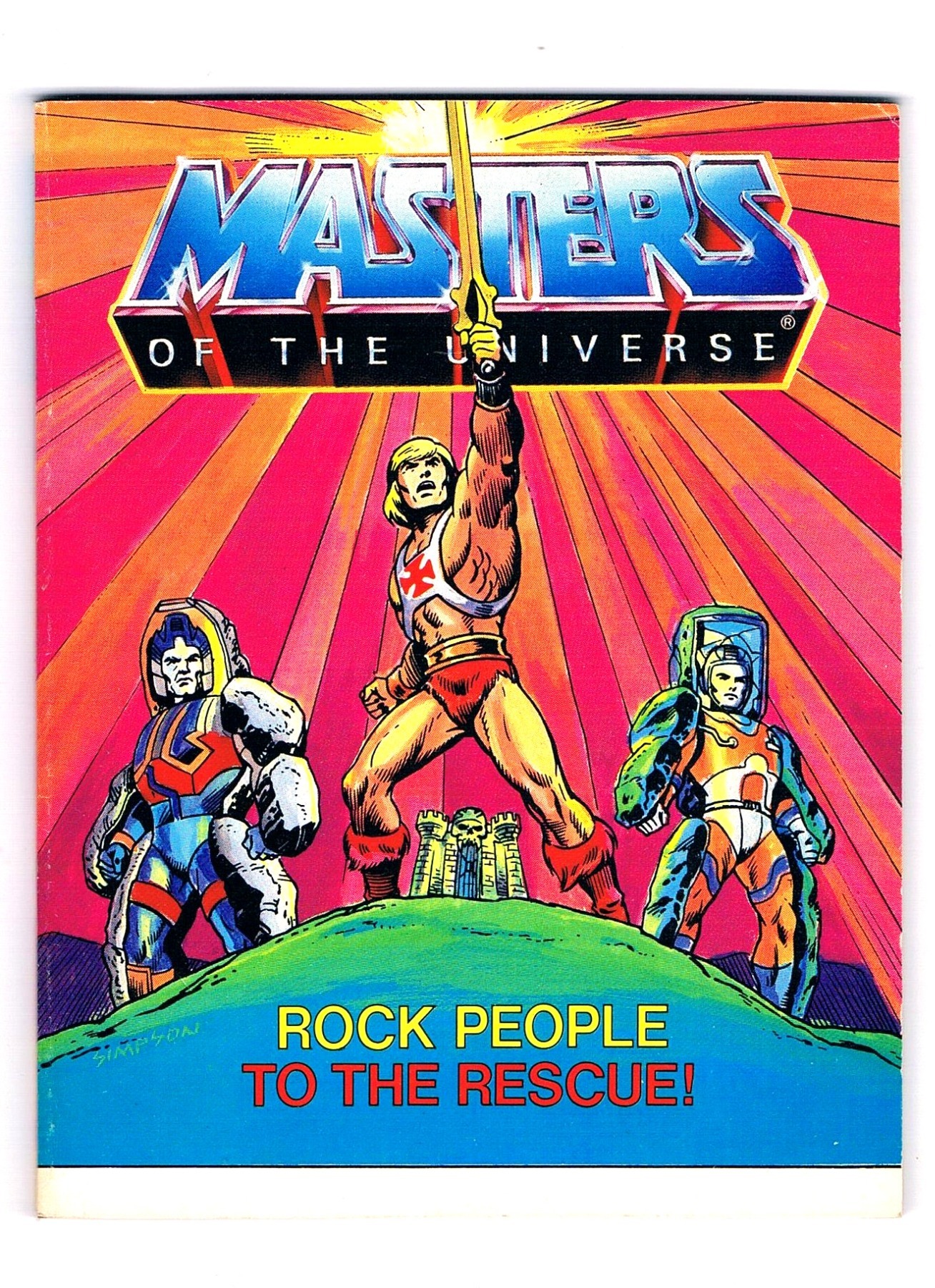Rock People to the Rescue - Mini Comic