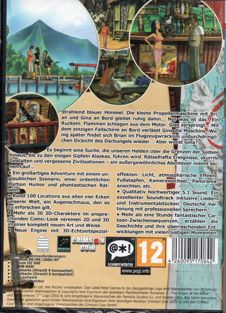 PC-Spiel DVD-ROM - Runaway 2: The Dream of the Turtle 2