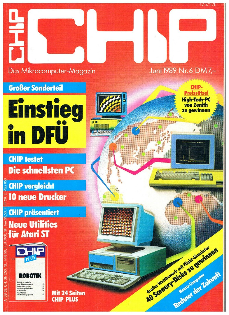 Chip - Juni 1989 89 - Das Microcomputer Magazin