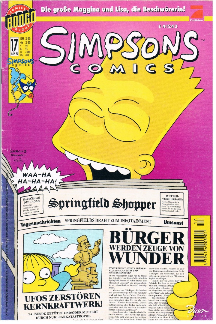 Simpsons Comics - Issue 17 - March 98 1998
