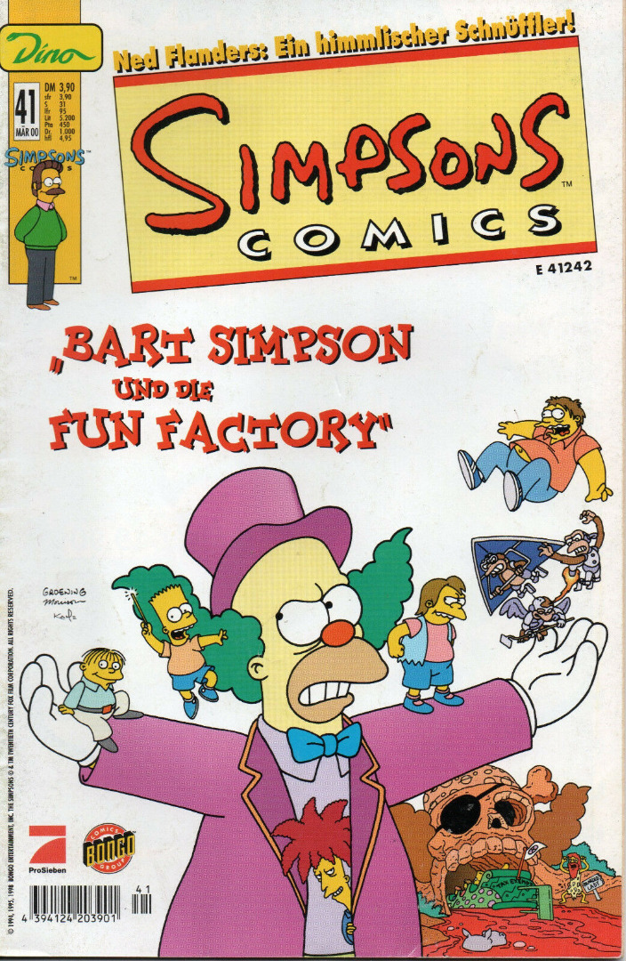 Simpsons Comics - März 00 2000 - Ausgabe 41 - Dino Comics