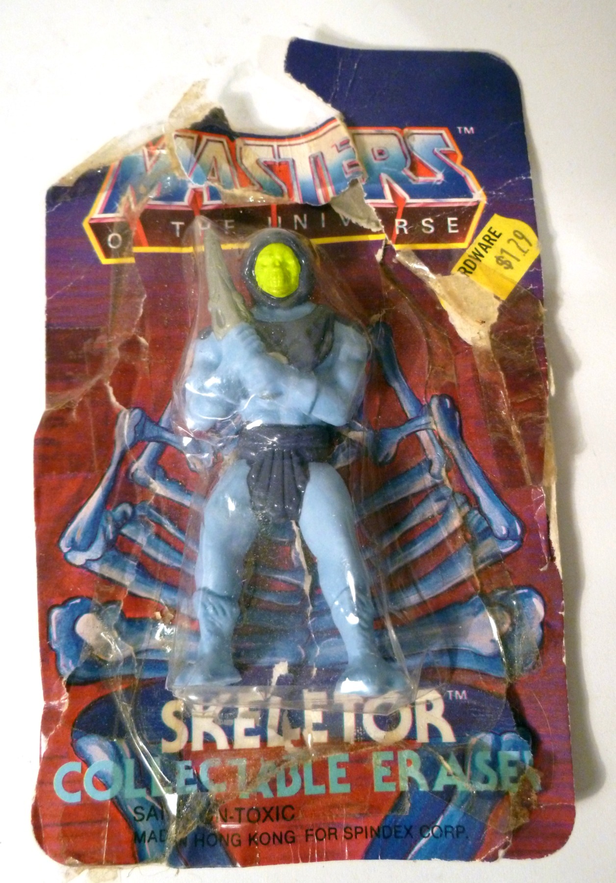 Skeletor Collectabal Eraser - Spindex Corp.