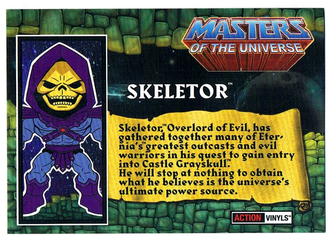 The Loyal Subjects - Info-card Skeletor