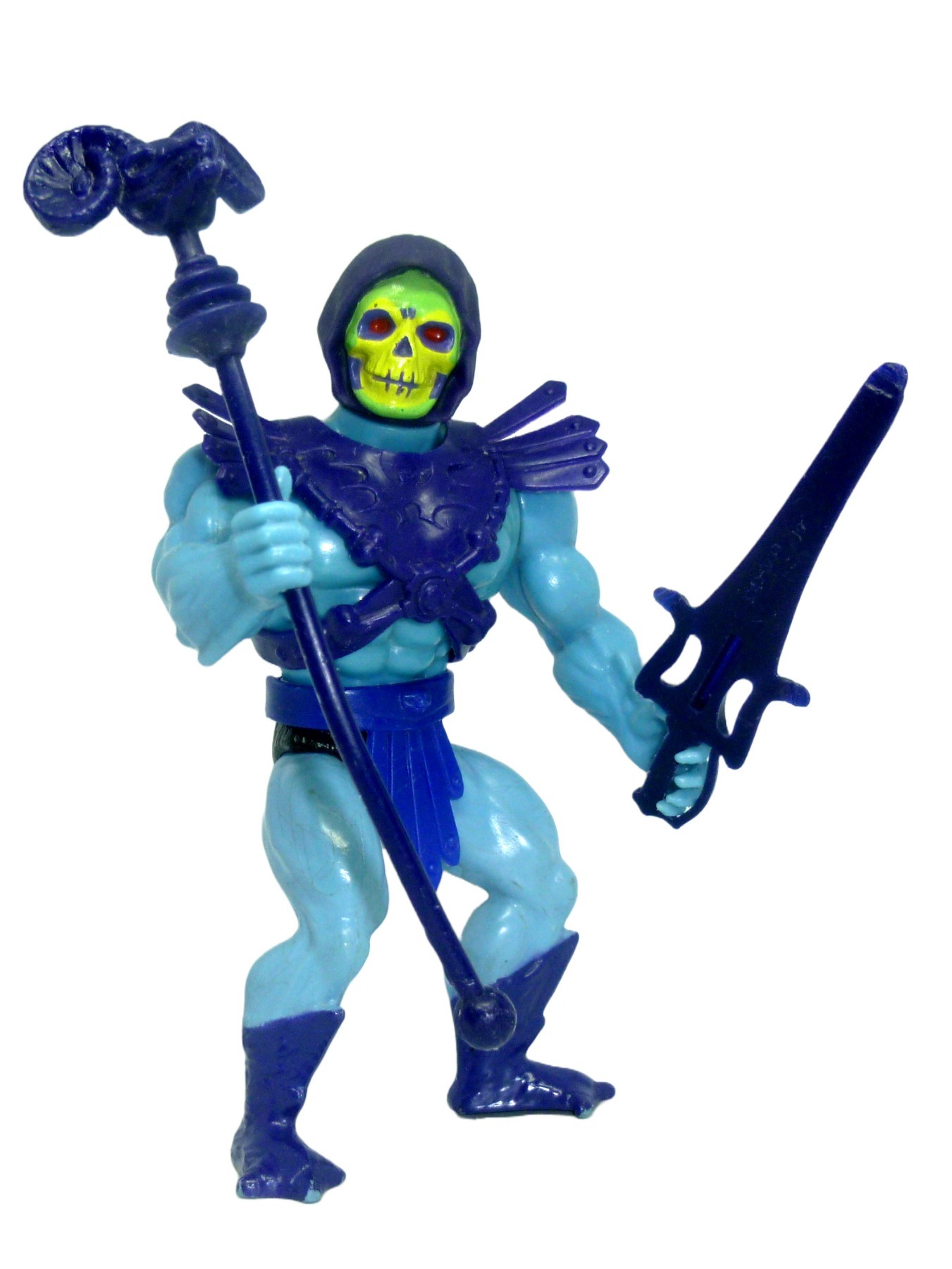 Skeletor - completely Mattel Inc. 1981 Taiwan 2