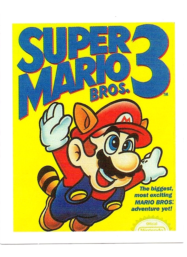 Sticker No. 3 - Super Mario Bros. 3/NES