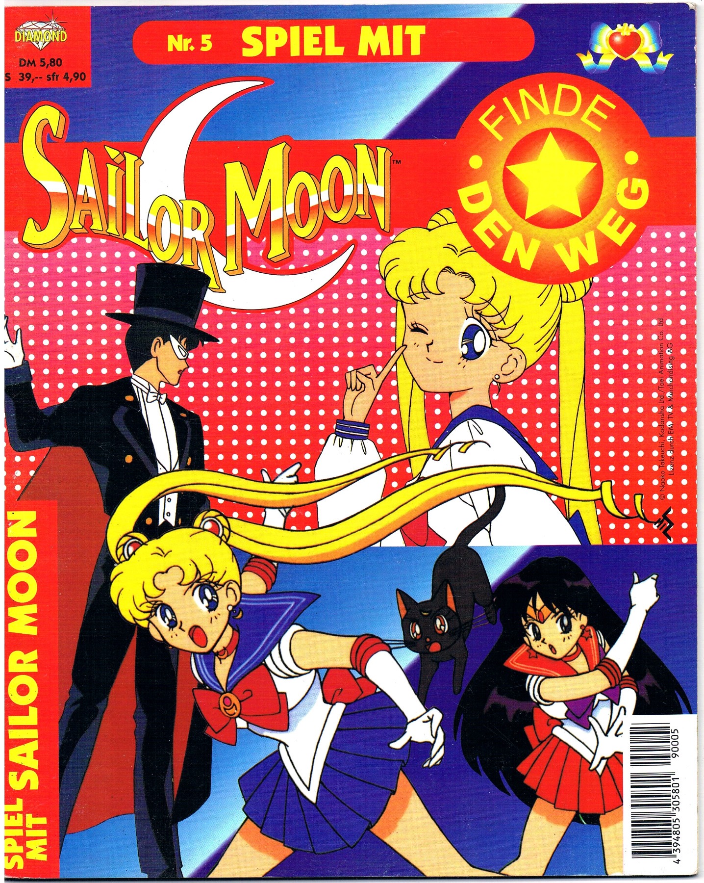 Spiel mit Sailor Moon Nr. 5