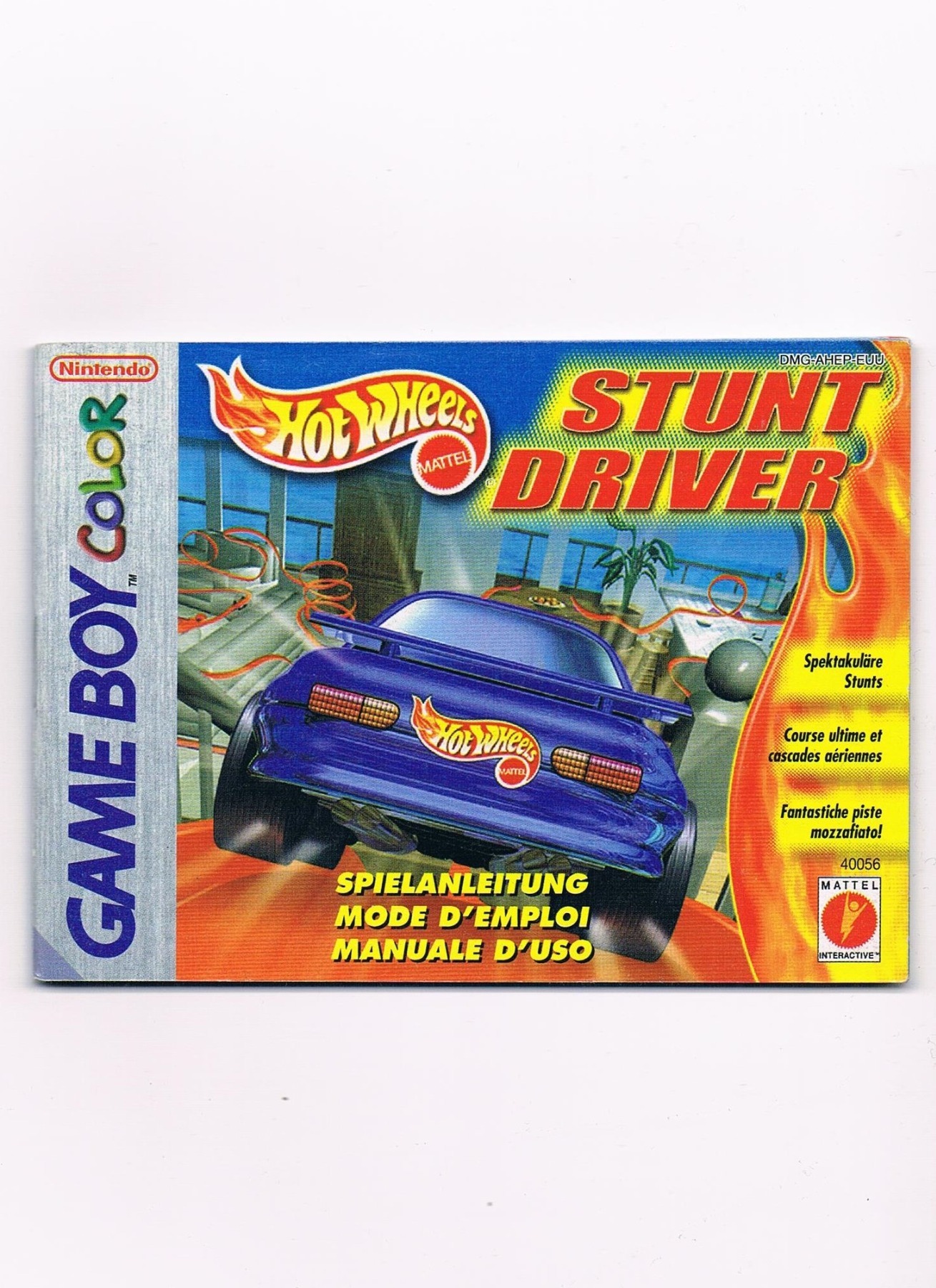Stunt Driver - Bedienungsanleitung / Spielanleitung
