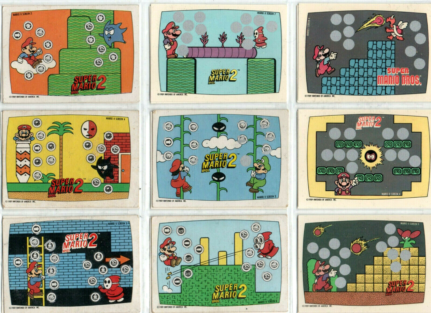 Super Mario Bros - Trading Cards 2