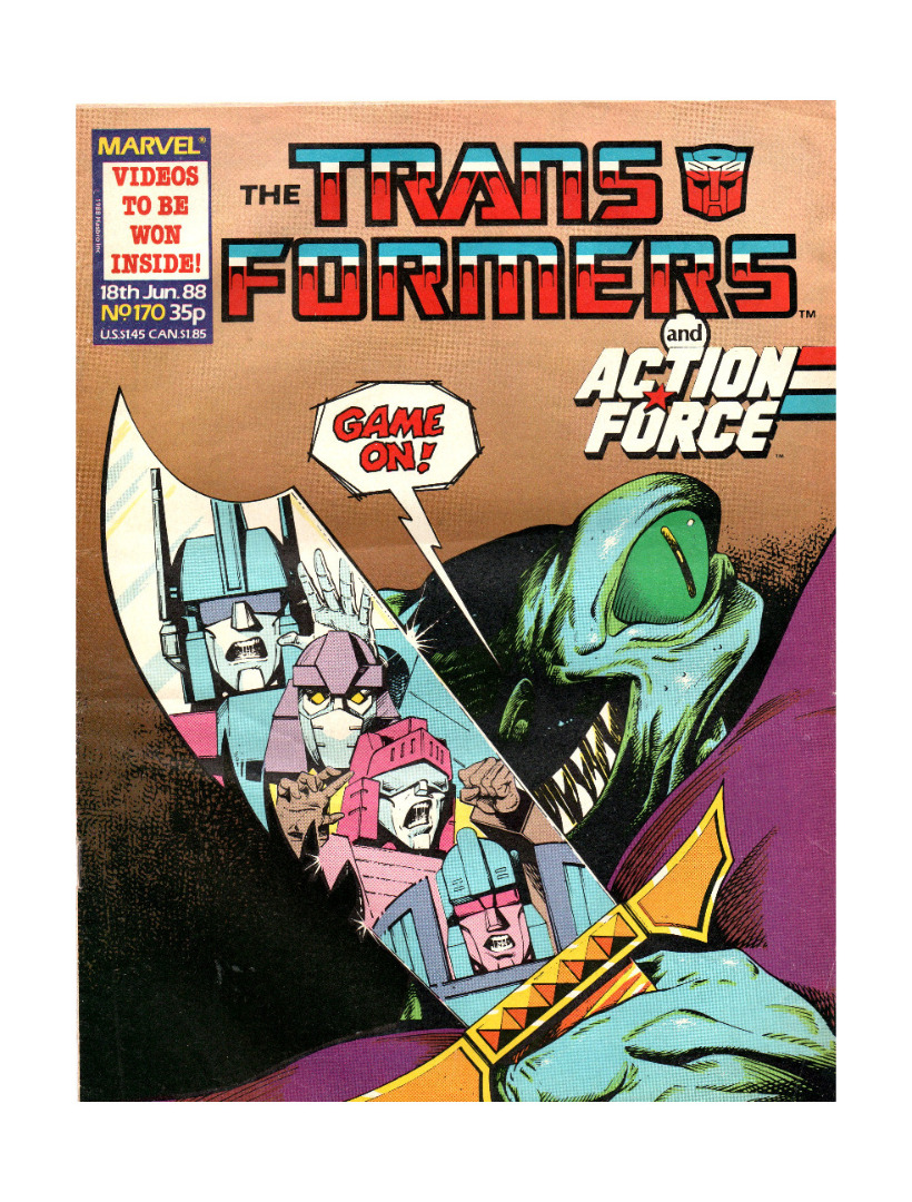 The Transformers - Comic - Generation 1 / G1 - 1988 170 - Englisch