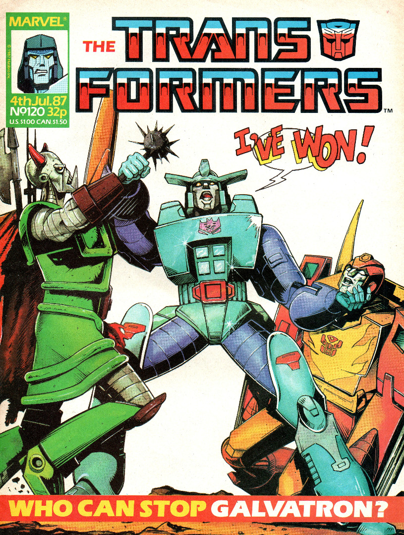 The Transformers - Comic - Generation 1 / G1 - 1987 - Jul 87 120 - Englisch