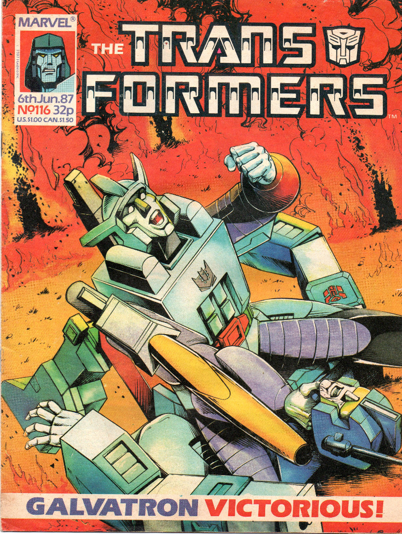 The Transformers - Comic - Generation 1 / G1 - 1987 - Jun 87 116 - Englisch