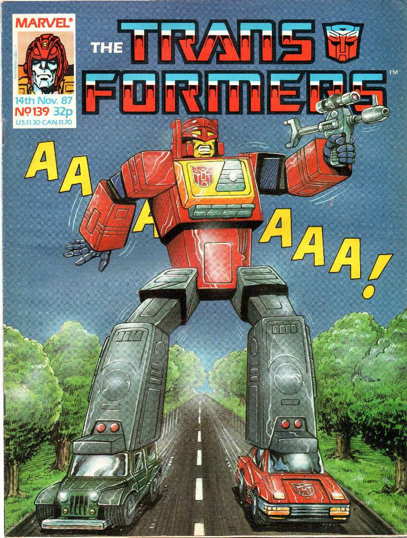 The Transformers - Comic - Generation 1 / G1 - 1987 - Nov 87 139 - Englisch