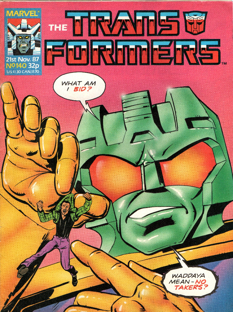 The Transformers - Comic No. 140 - 1987 87