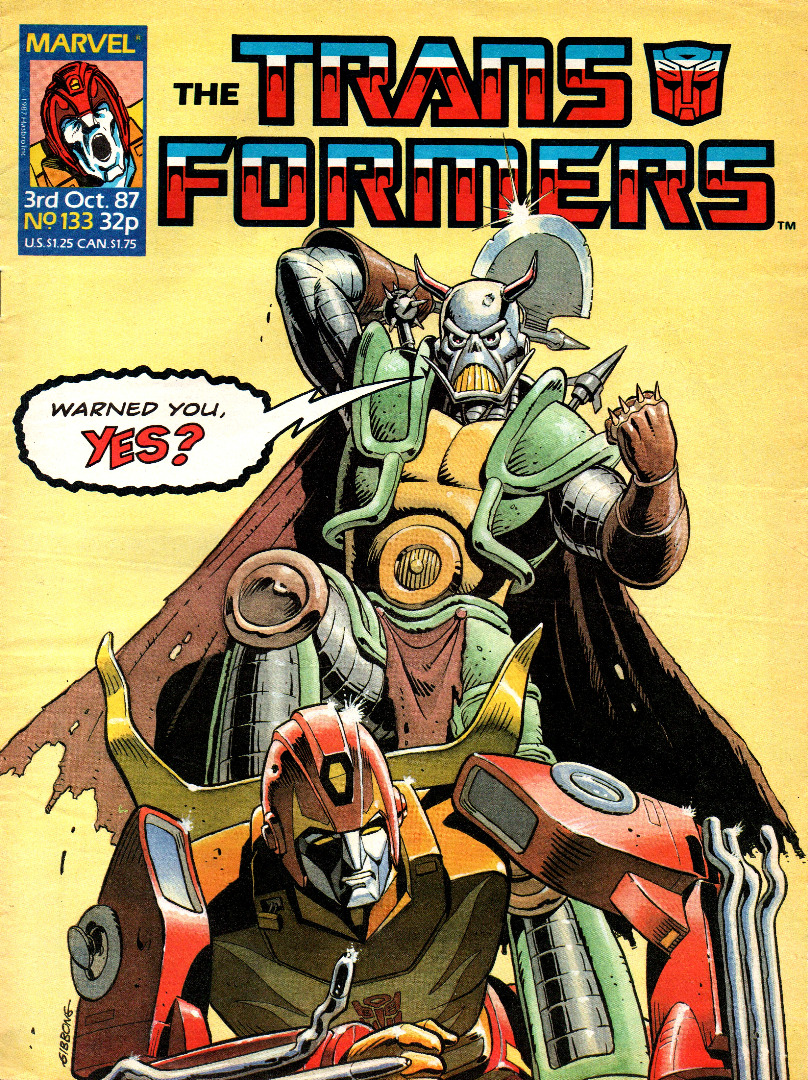 The Transformers - Comic - Generation 1 / G1 - 1987 - Oct 87 / 133 - Englisch