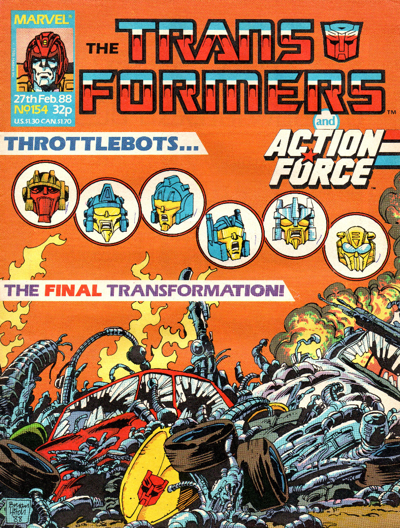 The Transformers - Comic No. 154 - 1988 88