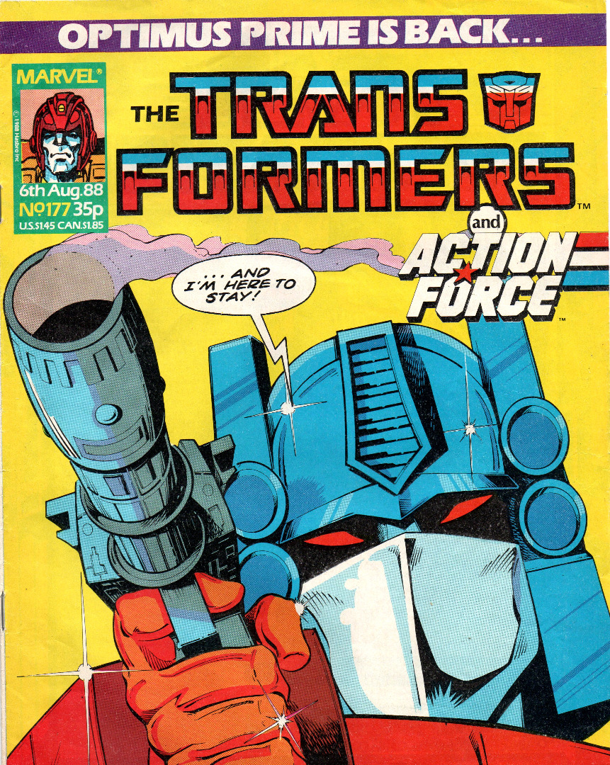 The Transformers - Comic - Generation 1 / G1 - 1988 177 - Englisch