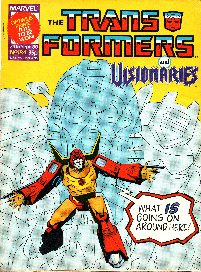 The Transformers - Comic - Generation 1 / G1 - 1988 - 88 / 184 - Englisch