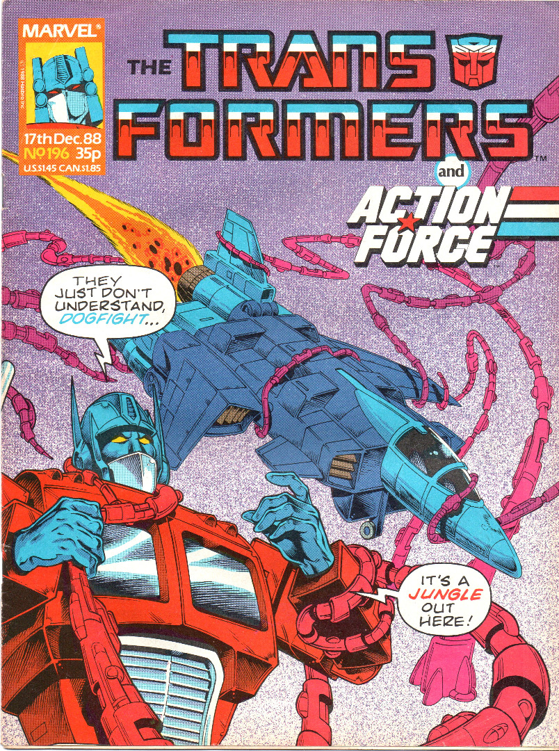 The Transformers - Comic No. 196 - 1988 88
