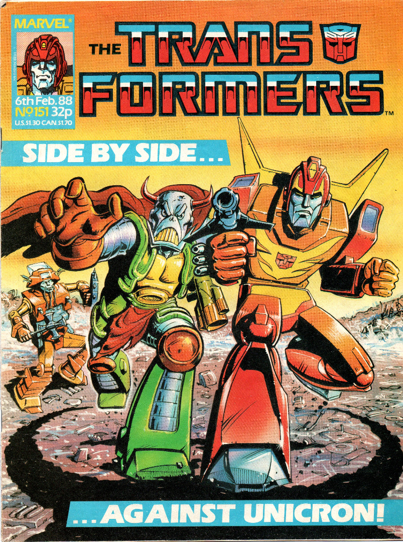 The Transformers - Comic - Generation 1 / G1 - 1988 - Feb 88 151 - Englisch