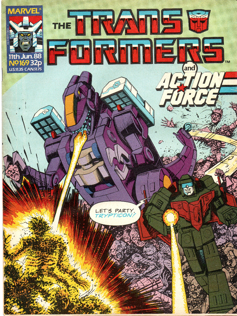 The Transformers - Comic - Generation 1 / G1 - 1988 - Jun 88 / 169 - Englisch