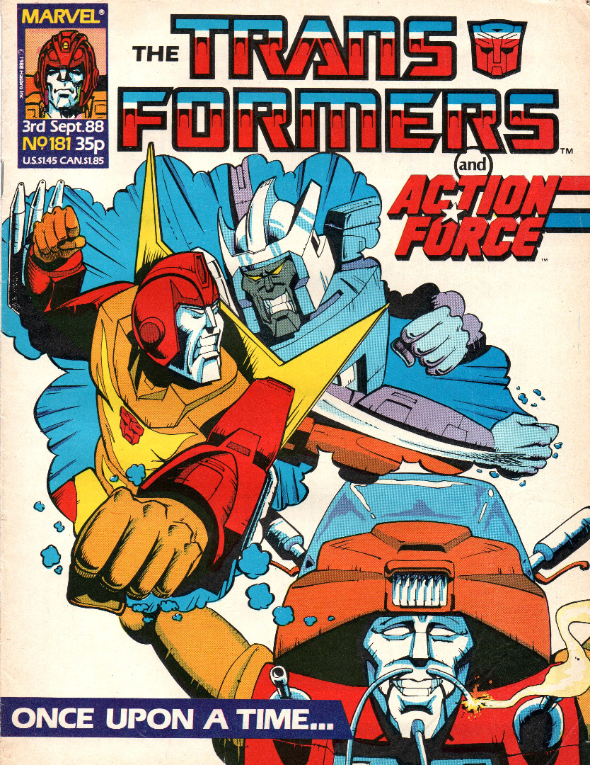 The Transformers - Comic - Generation 1 / G1 - 1988 - Sept 88 / 181 - Englisch