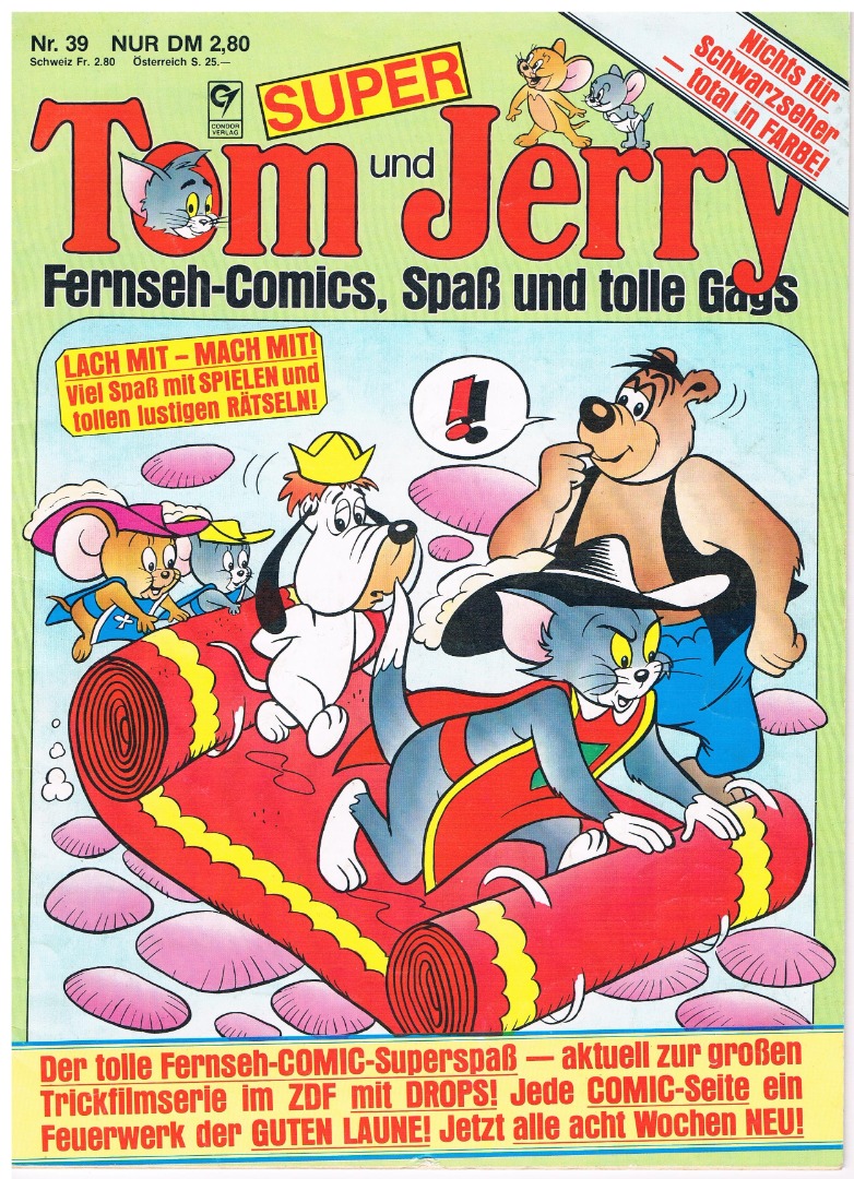 Super Tom &amp; Jerry - Comic Nr. / No. 39