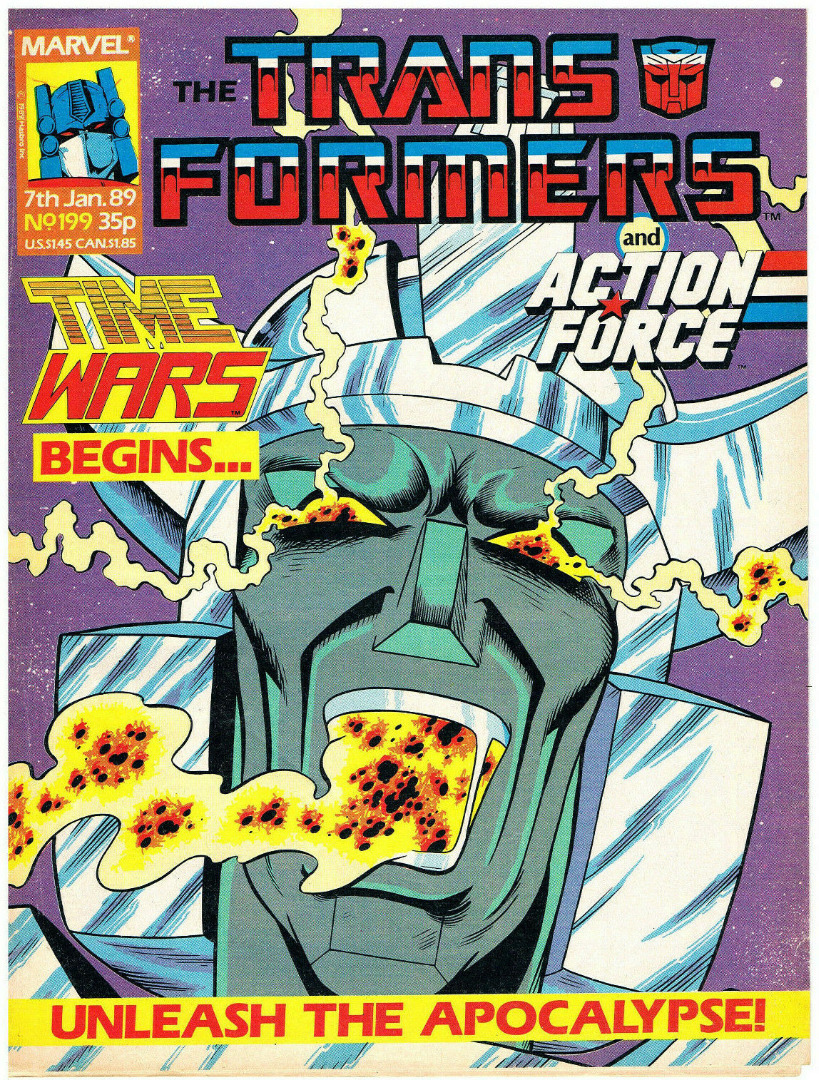 The Transformers - Comic No. 199 - 1989 89