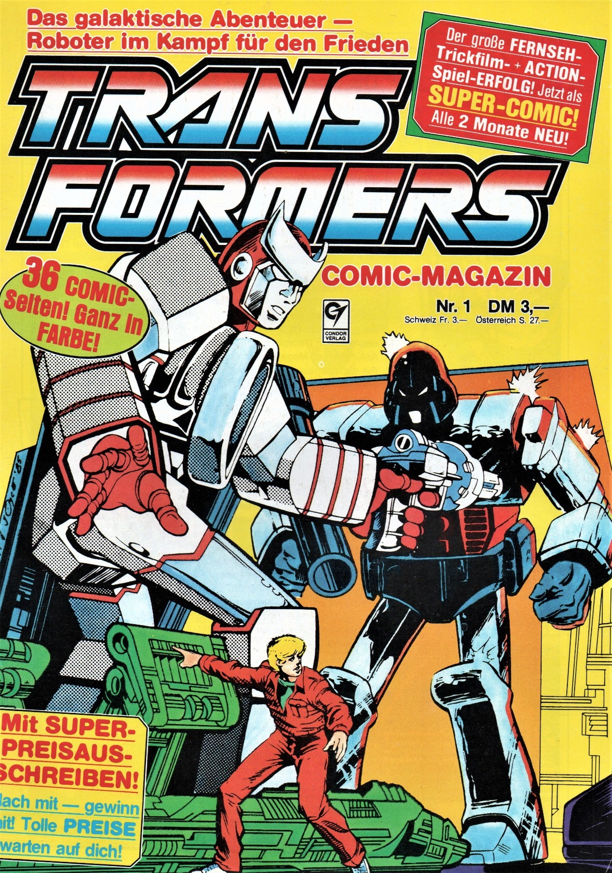 Transformers Comic Magazin Nr. 1