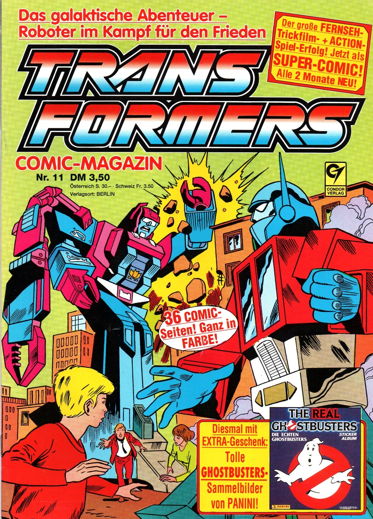 Transformers Comic Magazin Nr. 11