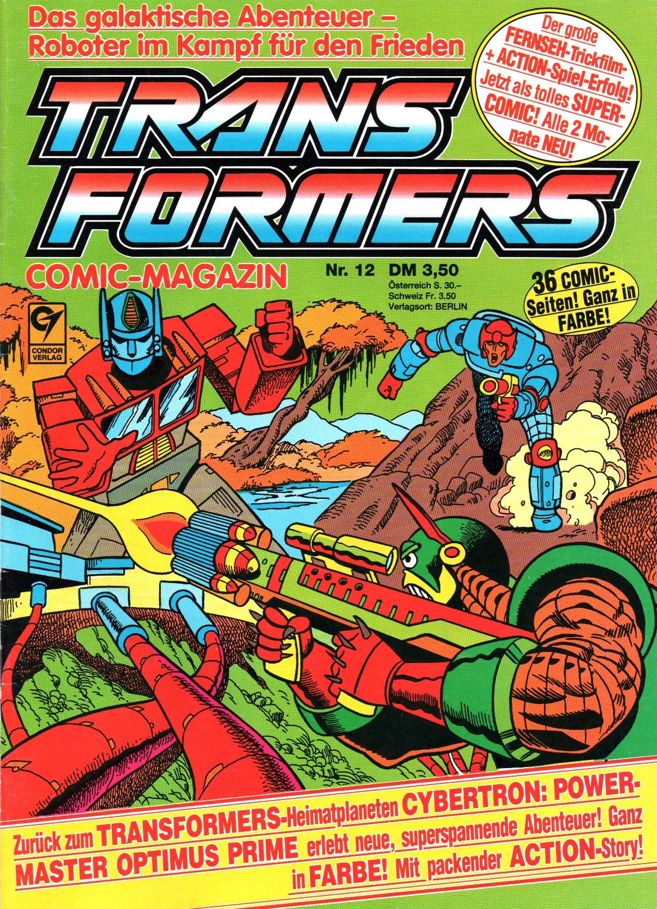 Transformers Comic Magazin Nr. 12